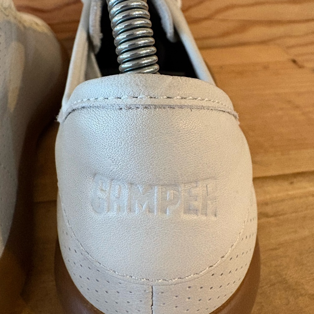 Camper Pelotas Soller Perforated Suede Leather Sneakers size 40 NWOB - Picture 14 of 17